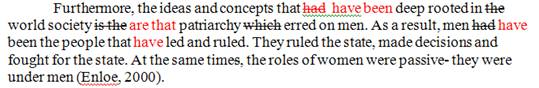 ตัวอย่างบริการเช็คแกรมม่า Proofreading